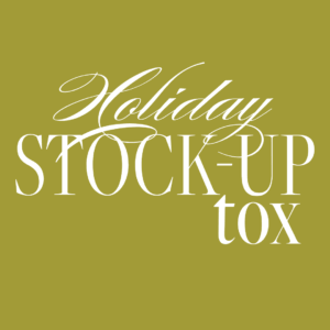 Holiday Open House - Tox Promotion
