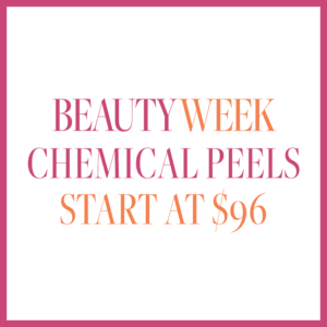 Beauty Week Chemical Peels